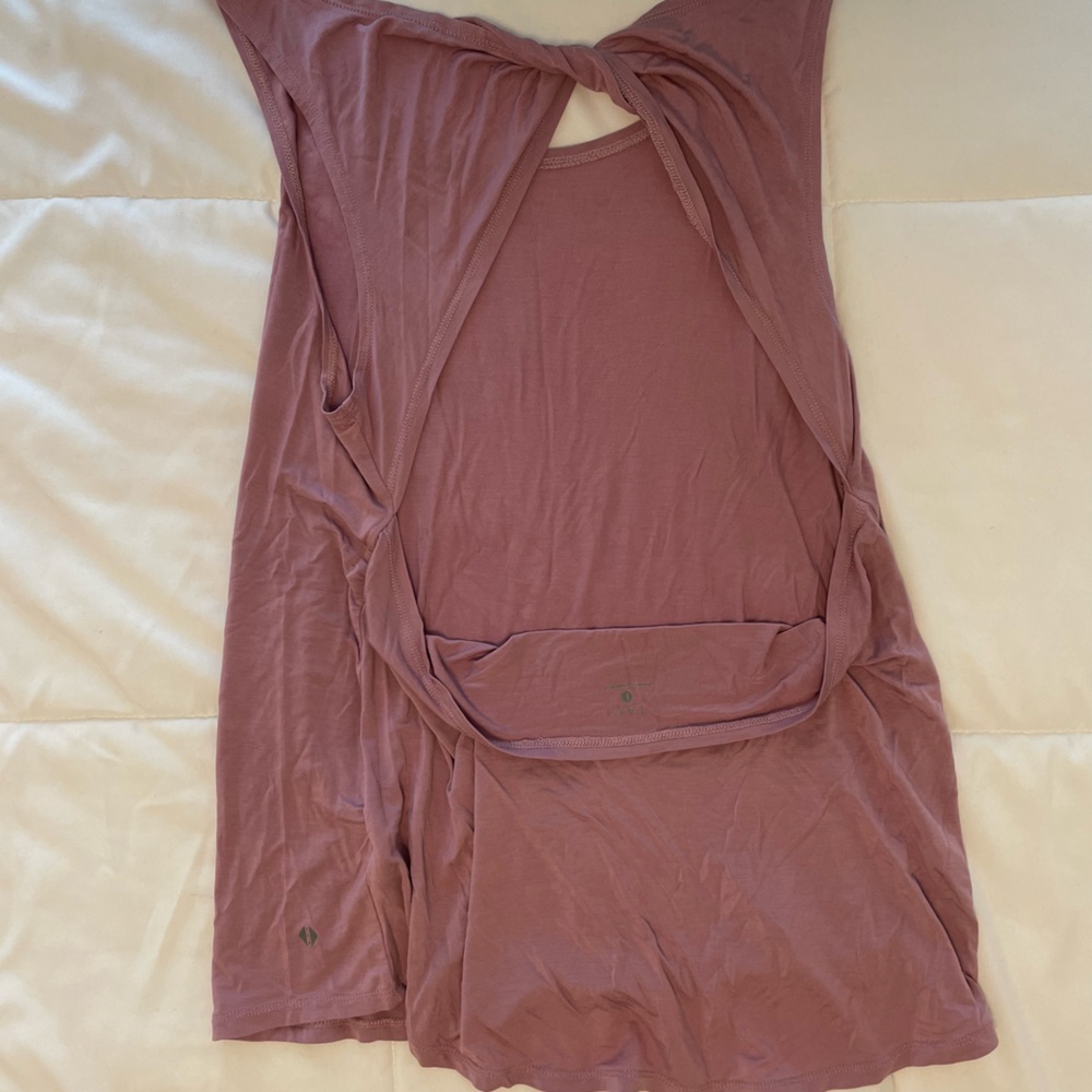 Tavi Nior open back barre top